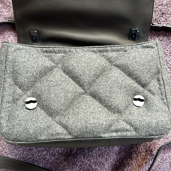 BRUNELLO CUCINELLI Quilted Wool and Leather Top-handle Bag W/ Monili Trim - Picture 7 of 16